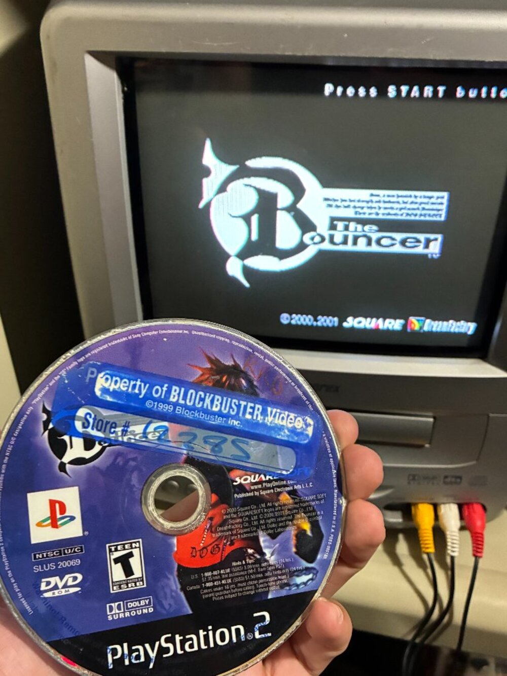 The Bouncer (Sony Playstation 2, 2001) PS2 Game Disc Only, Tested